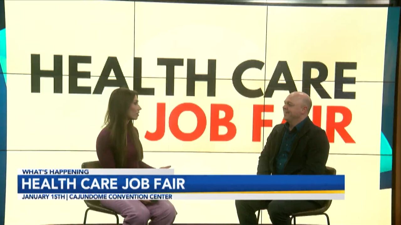 Health Care Job Fair scheduled for January 15th at the Cajundome Convention Center